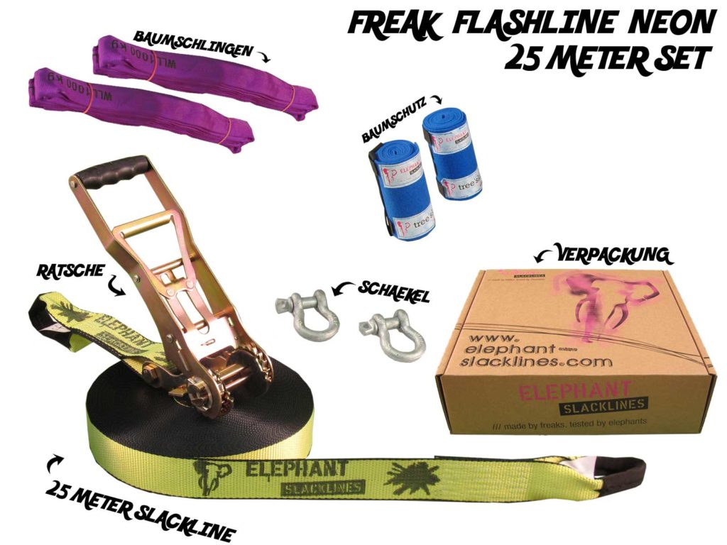 25 Meter Freak Flashline Set