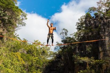 Highlinen für motivierte Slackliner